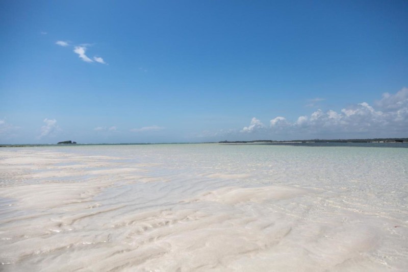 En utflykt till en sandbank utanför Mombasakusten är en speciell upplevelse.